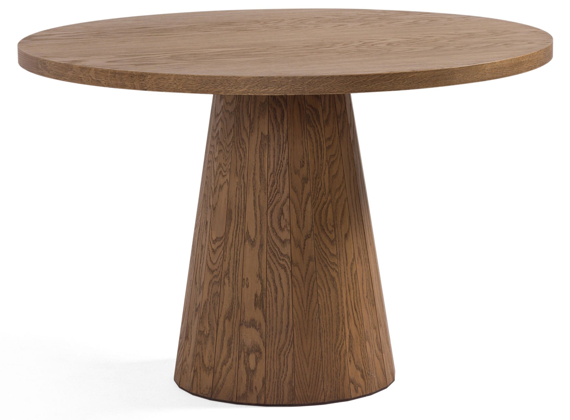 JUPA CEVİZ YUVARLAK YEMEK MASASI